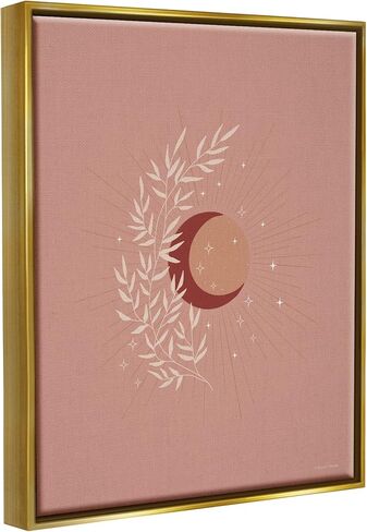 Stupell Industries Boho Herb Botanicals Astral Starry Sun & Moon، تصميم راشيل نيمان in Saudi Arabia