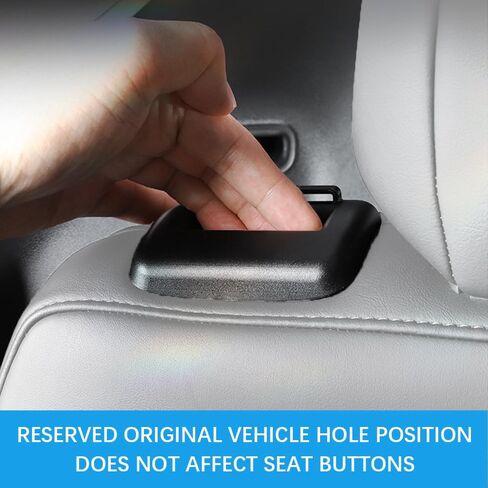 قطعتان من حامل حزام المقعد الخلفي للسيارة، حامل دليل حزام الأمان الخلفي، حامل حزام الأمان للسيارة، ملحقات دعامة خطاف، ملحقات داخلية للسيارات مناسبة لملحقات الطراز Y 2021 2022 2023 in Kuwait