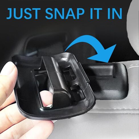 قطعتان من حامل حزام المقعد الخلفي للسيارة، حامل دليل حزام الأمان الخلفي، حامل حزام الأمان للسيارة، ملحقات دعامة خطاف، ملحقات داخلية للسيارات مناسبة لملحقات الطراز Y 2021 2022 2023 in Kuwait