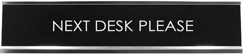 Signs ByLITA Next Desk Please Novelty Desk Sign in Saudi Arabia