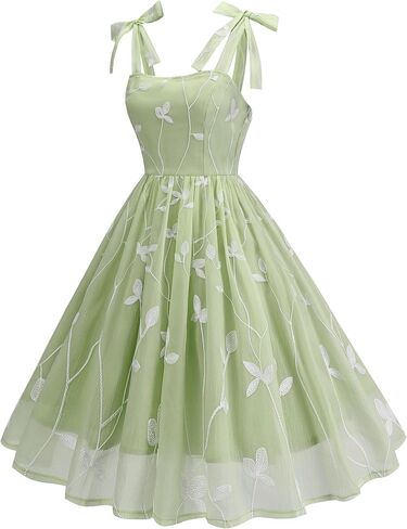 Silk Embroidered Dress for Women Summer Bow Tie Spaghetti Strap Tulle Prom Dress Short A line Cocktail Evening Party Dress in Saudi Arabia