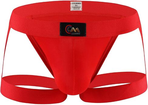 Jock Straps for Men Hollow Out Boxer Briefs Gym Athletic Supporters Cotton Panties Jockstraps Underwear in Saudi Arabia