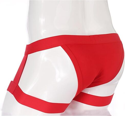 Jock Straps for Men Hollow Out Boxer Briefs Gym Athletic Supporters Cotton Panties Jockstraps Underwear in Saudi Arabia