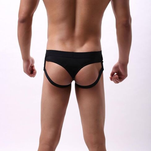 Jock Straps for Men Hollow Out Boxer Briefs Gym Athletic Supporters Cotton Panties Jockstraps Underwear in Saudi Arabia