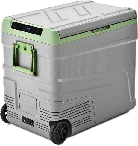 EUHOMY 12 Volt Refrigerator, 48QT(45L) 12V Fridge, Electric Cooler 12/24V DC 110-240V AC, Car Refrigerator -4℉~68℉, Portable Freezer for Camping, Trip, Truck, Home in Saudi Arabia