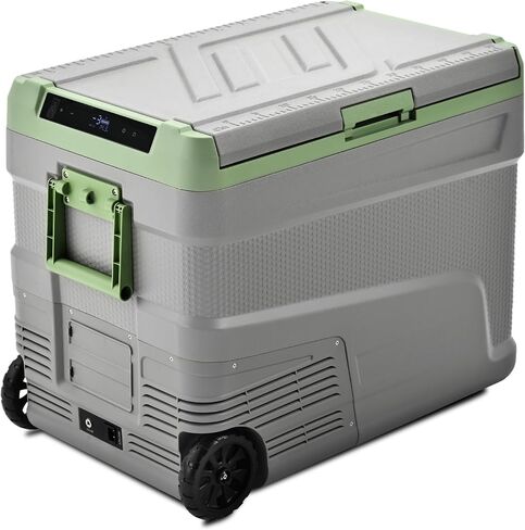 EUHOMY 12 Volt Refrigerator, 48QT(45L) 12V Fridge, Electric Cooler 12/24V DC 110-240V AC, Car Refrigerator -4℉~68℉, Portable Freezer for Camping, Trip, Truck, Home in Saudi Arabia