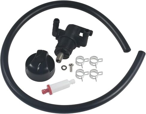 طقم تبديل صمام إغلاق الوقود لخزان بيتكوك ثلاثي الاتجاهات لـ Polaris ATV Sportsman 335 325 330 400 500 600 700 7052161 (صمام خزان الوقود ثلاثي الاتجاهات مع مقبض بلاستيكي) in Kuwait