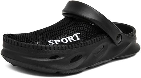 Men's Clogs Shoes Slippers Anti-Slip Beach Adjustable Back Strap Comfort Lightweight Quick Dry Sandals for Casual Outdoor in Saudi Arabia