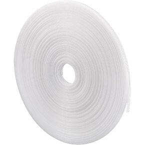 GORGECRAFT 45m x 10mm Clear Polyester Boning for Corset High Density Polyester Corset Boning for Sewing Garment Accessories Bra Boning Tool for Corsets Bridal Gowns Dress Bustle Evening Gowns Hats