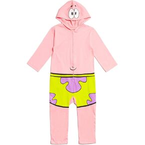 SpongeBob SquarePants Patrick Star Zip Up Costume Coverall Toddler to Big Kid