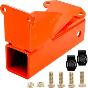 HQPASFY 093-1136-98 Hitch Kit 2" Hitch Receiver Compatible with Bad Boy, 2021 & Up Maverick - Red