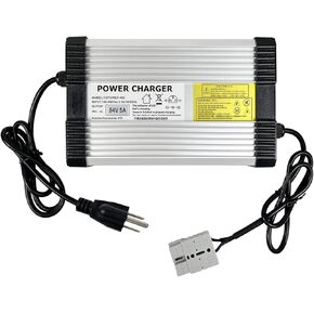 YZPOWER Charger Output 84V 5A Battery Charger for Health Care 72V Lithium Battery Pack Anderson Connector