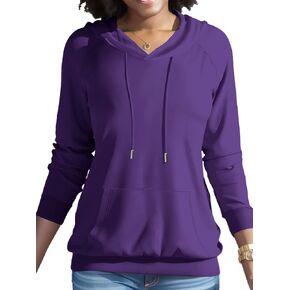 Nimsruc Hoodies For Women Pullover Casual Long Sleeve Oversized Sweatshirts