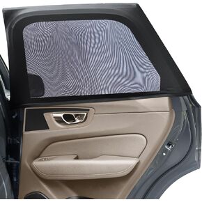 Car Window Shades, 2 Pack Car Sun Shades for Side Window, Mesh Window Shade for Baby in Car, Universal Car Window Covers for Most Cars and SUVs