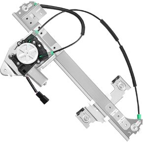 Rear Driver Side Power Window Regulator with Motor (2 Pins) Fit for Buick Rainier, Chevrolet Trailblazer, GMC Envoy, Oldsmobile Bravada, Lsuzu Ascender, Saab 9-7x, 741-892