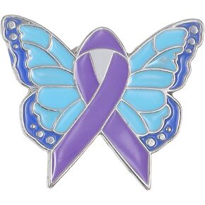 WCRAZYE Breast Cancer Awareness Brooch Pin for Men Women Pink Ribbon Breast Cancer Awareness Brooches Pin,Rhinestone Pink Ribbon Hope Lapel Pin Brooch,Prevention and Awareness Ribbon,Lapel Pins Jewelry Gifts for Support Survivor