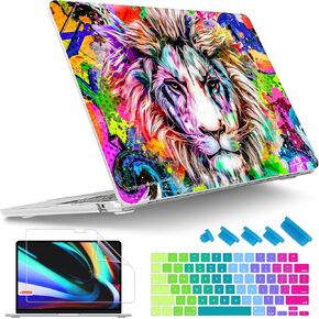 Tuiklol for M4 MacBook Air 13.6 inch Case 2025-2022 Release M2 Chip Model A3240 A3113 A2681, Plastic Hard Shell Cover for MacBook Air 13.6 Liquid Retina Display with Touch ID, Elephant