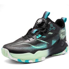 CJSPORX Men's Basketball Shoes Breathable Non-Slip Sneakers Fashionable Sports