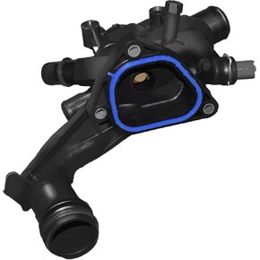 11537534521 Thermostat Housing with Sensor and Gasket Compatible with Mini Cooper R55 R56 R57 Countryman 2007-2013 Citroen C4 DS3 902-812