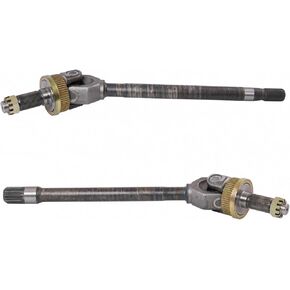 TRQ Front Axle Shaft Assembly LH RH Pair 2pc Compatible with Dodge Ram 1500 2500