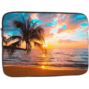 Laptop Sleeve Bag 14 15 15.4 15.6 Inch,Sunflower Yellow Flower Floral Protective Polyester Computer Cases Laptop Cover Briefcase Bag Tablet Travel Cover