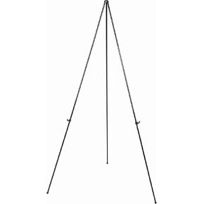 MasterVision Instant Easel, 61.5" High, Black, Steel, Heavy-Duty