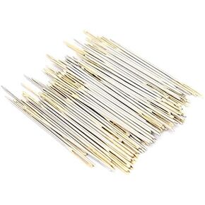 100Pcs Sewing Needles Large Eye Hand Sewing Needles, Large Eye Stitching Needles Cross Stitch Needles with Storage Box for DIY Embroidery Sewing(#22)