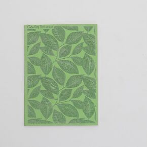 GOTO CLAY TOOLS Dotted Leaves Texture sheets for polymer clay with Cutters, Achieves The Same Texture as a Polymer Clay Roller, Leaf Texture mat for polymer Clay – TM-533