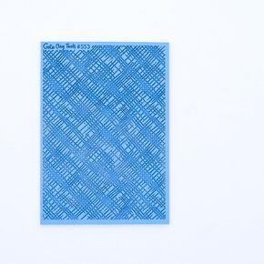 GOTO CLAY TOOLS Criss Cross Texture Sheets for Polymer Clay with Cutters, Achieves The Same Texture as a Polymer Clay Roller, Criss Cross Texture mat for Polymer Clay – TM-553