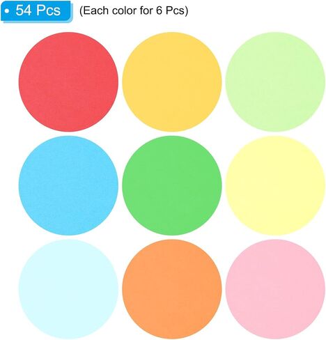 PATIKIL Bulletin Cutouts Paper, 54Pcs Candy Shaped Bulletin Board Paper Cut Outs Decorations for Classroom DIY Crafts Projects Party Supplies, Multicolored in Saudi Arabia