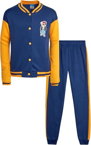 Pro Athlete Boys' Sweatsuit - 2 Piece Fleece Varsity Jacket and Jogger Sweatpants Set - Activewear Set for Boys (8-16) in Kuwait