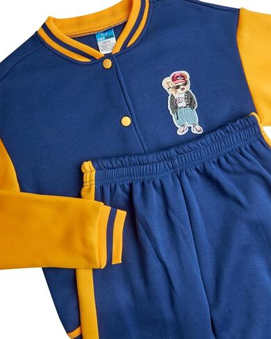 Pro Athlete Boys' Sweatsuit - 2 Piece Fleece Varsity Jacket and Jogger Sweatpants Set - Activewear Set for Boys (8-16) in Kuwait