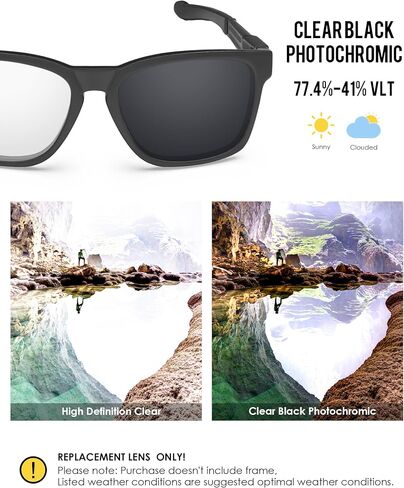 عدسات BLAZERBUCK بديلة مستقطبة مضادة للملح لنظارة Oakley Catalyst OO9272 الشمسية in Kuwait
