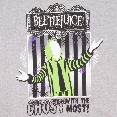 WARNER BROS Beetlejuice Boys Graphic Tees Short Sleeve T Shirts Beetlejuice Graphic Print T Shirt 2 Pack Boys Tees in Saudi Arabia