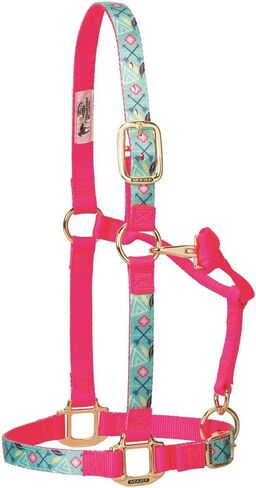 Weaver Leather Adjustable Patterned Nylon Horse Halter in Kuwait