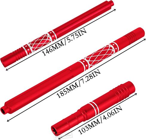 RC Aluminium Center Driveshafts Axles Upgrades Part for 1/10 Kraton 4x4 4S V2,Outcast 4x4 4S V2,Alloy Center Slider Drive Shafts CVD Hop-up,Red in Saudi Arabia