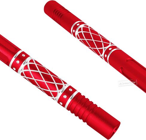 RC Aluminium Center Driveshafts Axles Upgrades Part for 1/10 Kraton 4x4 4S V2,Outcast 4x4 4S V2,Alloy Center Slider Drive Shafts CVD Hop-up,Red in Saudi Arabia