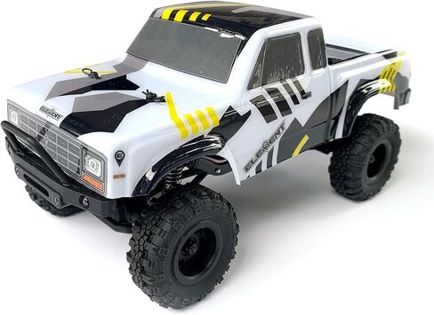 شاحنة Team Associated 1/24 Enduro24 ذات الدفع الرباعي Sendero Trail Truck RTR جاهزة للتشغيل أسود/أصفر ASC20180 in Kuwait