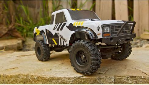 شاحنة Team Associated 1/24 Enduro24 ذات الدفع الرباعي Sendero Trail Truck RTR جاهزة للتشغيل أسود/أصفر ASC20180 in Kuwait