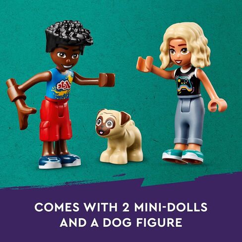 LEGO Friends Electric Car and Charger Building Toy for Kids, Role Play Toy, Adventure Toy, Includes Mini-Doll Characters Nova and Zac, Gift Idea for Kids, Girls, and Boys Ages 6 Years and Up, 42609 in Saudi Arabia