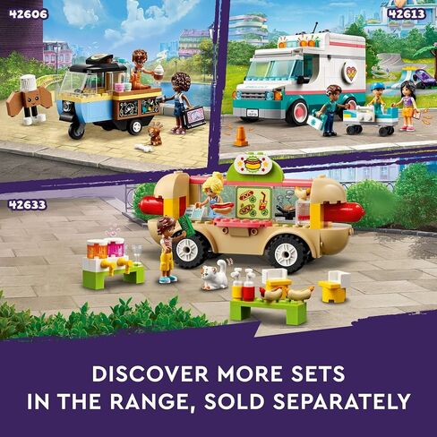 LEGO Friends Electric Car and Charger Building Toy for Kids, Role Play Toy, Adventure Toy, Includes Mini-Doll Characters Nova and Zac, Gift Idea for Kids, Girls, and Boys Ages 6 Years and Up, 42609 in Saudi Arabia