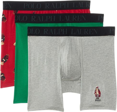 POLO RALPH LAUREN Men's Bear Boxer Brief 3-Pack in Saudi Arabia