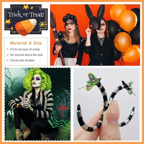 Coral Snake Earrings for Women Halloween Snake Hoop Earrings Gothic Snake Hoop Earrings Vinatge Dragon Earrings for Cosplay Costume Accessoires in Kuwait