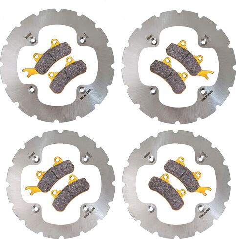 Can Am Maverick X3 Ridge Rider Rotor and Pad Kit Full Vehicle Set 2017, 2018, 2019, 2020, 2021, 2022, 2023, 2024 (Ceramic Pad & Rotor Set) in Kuwait
