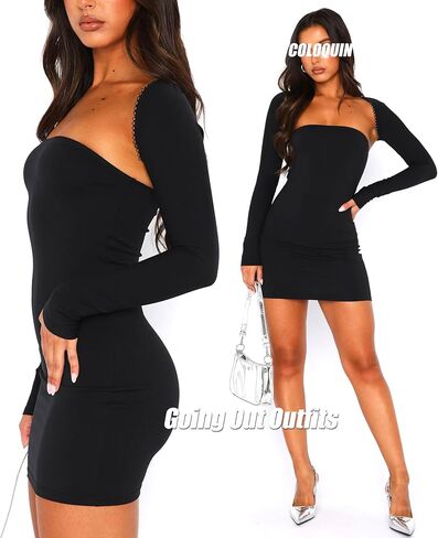 سجادات بوليرو للسيدات للفساتين بأكمام طويلة وحواف من الدانتيل وغطاء للكتف من الباليه in Kuwait