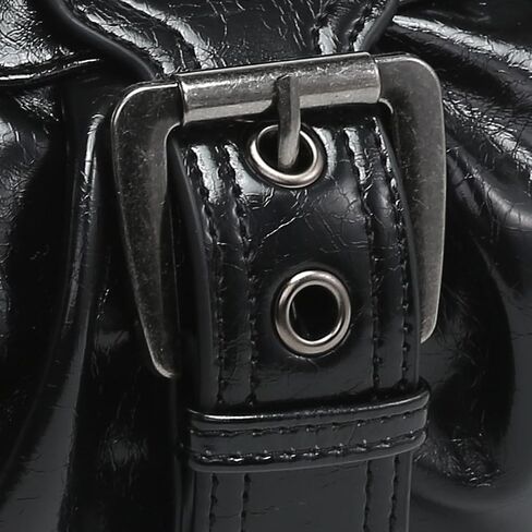 Shoulder Bag Faux Leather Small Shoulder Purse for Women, Trendy Womens Purses and Handbags, Retro Crescent Bag in Saudi Arabia