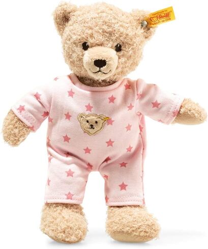 Steiff Baby Teddy & Me Teddy Bear Boy with Pajamas, Beige/Blue in Kuwait