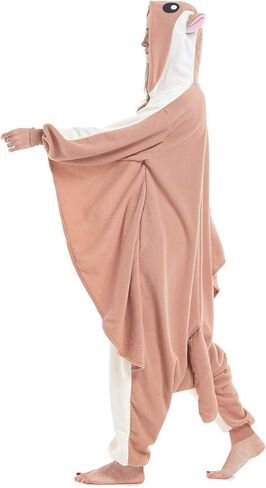 بيجامات للكبار من النساء والرجال قطعة واحدة من القطيفة على شكل حيوانات أزياء الهالوين in Kuwait