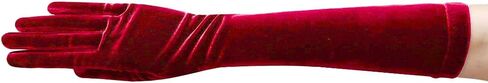 Stretch Velvet Gloves Below-The-Elbow Length 8BL in Saudi Arabia