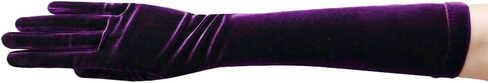 Stretch Velvet Gloves Below-The-Elbow Length 8BL in Saudi Arabia